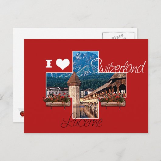 ルーツェルン – はがき (正面/裏面)