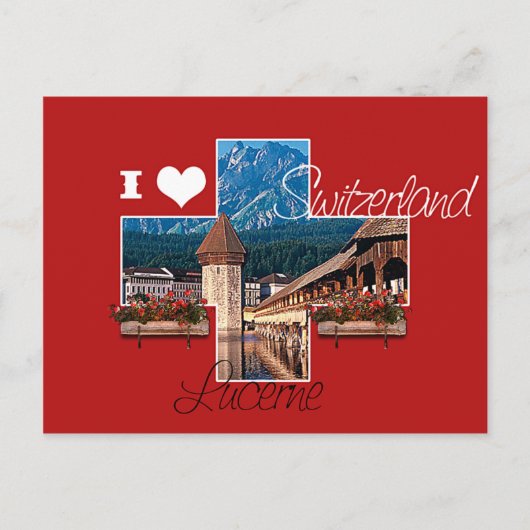 ルーツェルン – はがき (正面)