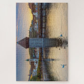 ルーツェルン、スイスDusk ジグソーパズル (縦)