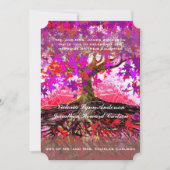 ルーツオブエンチャントオークフォレスト結婚式招待状 招待状 (正面)