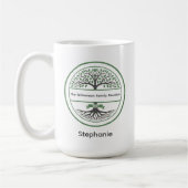 ルーツオブラブファミリー懇親会マグ コーヒーマグカップ (左)