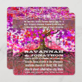 ルーツオブラブロマンティックオークツリー結婚式招待状 招待状 (正面/裏面)