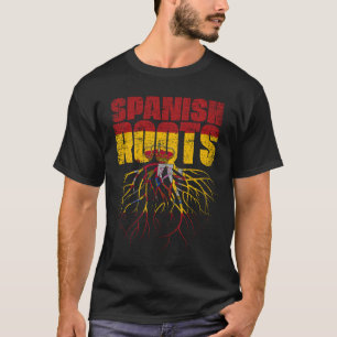 ルーツスペインのスペイン伝統国旗 Tシャツ