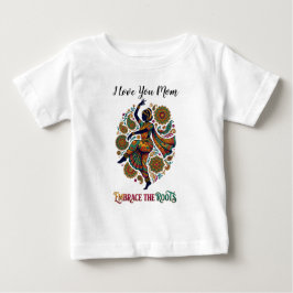 ルーツダンスを抱きしめて ベビーTシャツ