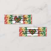 ルーツレゲエレベルテーマ コーリングカード (正面/裏面)