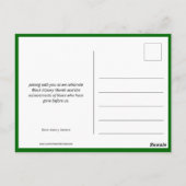 ルーツ葉書なしのマーカスガービーツリー ポストカード (裏面)