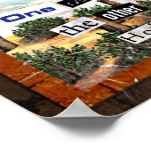 ルーツ&ウィングコラージュ ポスター (角)