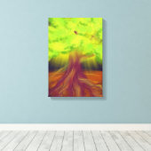 ルーツ キャンバスプリント (インサイチュ (ウッドフロア))