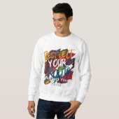 ルーツTシャツを尊重する スウェットシャツ (正面フル)
