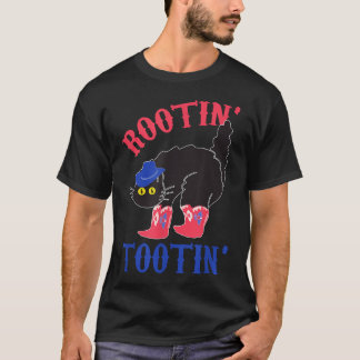 ルーティンとトゥーティンのカウボーイキャットがおもしろ可笑しい Tシャツ
