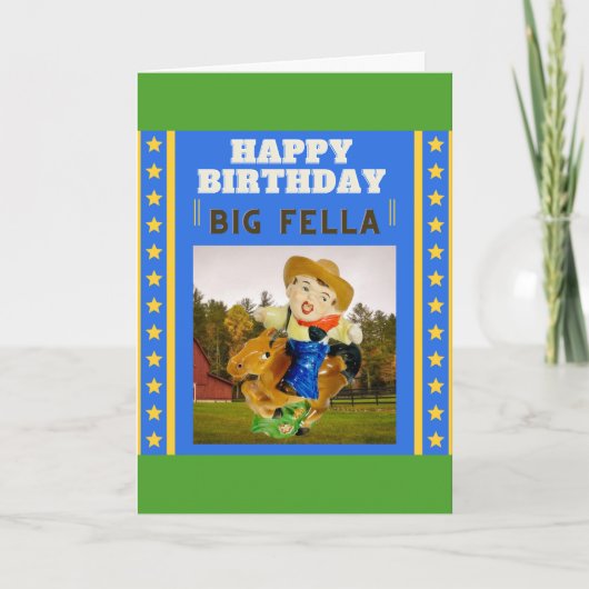 ルーティンの誕生日! カード (正面)