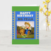 ルーティンの誕生日! カード (黄色い花)