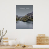 ルーテバーントラックニュージーランド旅行イラストレーション ポスター (キッチン)