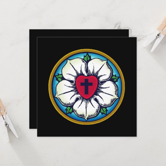 ルーテルバラ カード (正面/裏面インサイチュ)