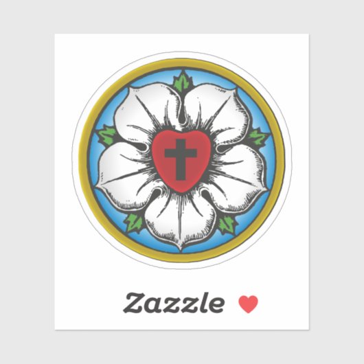 ルーテルバラ シール (シート)