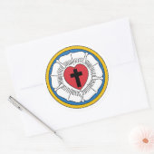 ルーテル・コート・オブ・アームズ ラウンドシール (封筒)