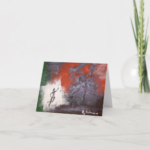 ルートのブランクNotecard カード