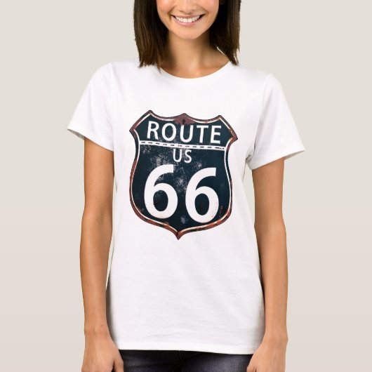ルートの66名誉母道 Tシャツ (正面)