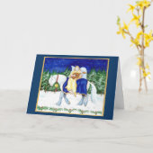 ルートを弾く天使のカード カード (黄色い花)