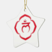 ルートチャクラオーナメント セラミックオーナメント (左)