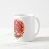 ルートチャクラシンボル輝く根 コーヒーマグカップ (正面右)