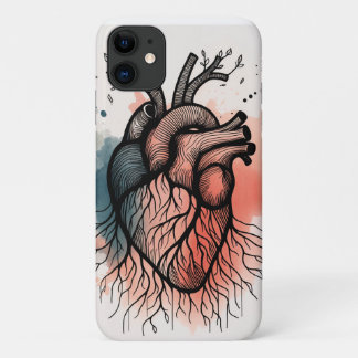 ルートハートアート – Soulful Line iPhone 11 ケース