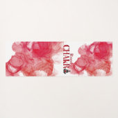 ルートパーソナライズされたチャクラ瞑想霊気ヨガマット ヨガマット (裏面(横))