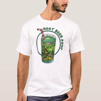 ルートビア池のグラス Tシャツ