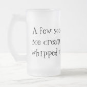 ルートビア浮遊物の方式のマグ フロストグラスビールジョッキ (左)