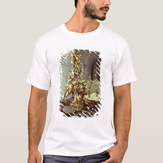 ルートビッヒの州のそりはII 1872-80年を造りました Tシャツ (正面)