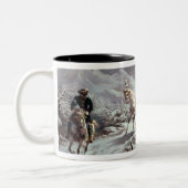 ルートビッヒ夜のババリアSleighingのII ツートーンマグカップ (左)