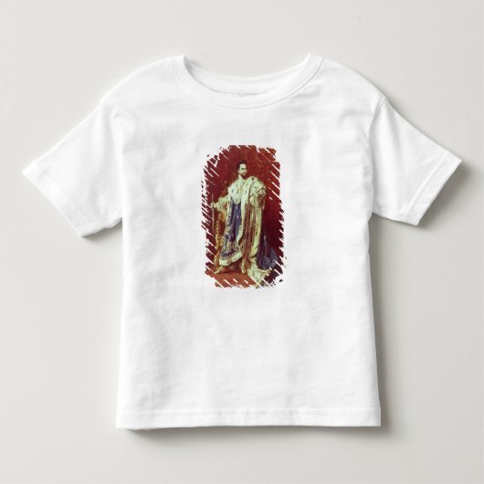 ルートビッヒII 1887年 トドラーTシャツ (正面)