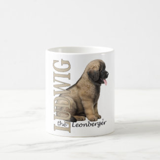 ルートビッヒLeonbergerの子犬のマグ コーヒーマグカップ