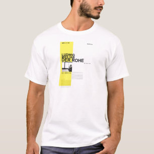 ルートビッヒMiesヴァンDer Rohe Tシャツ