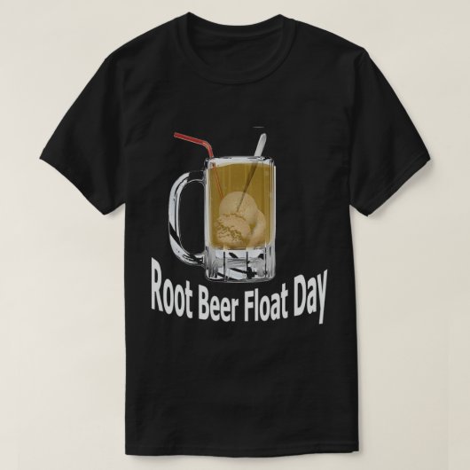 ルートビールフロートデイTシャツ Tシャツ (デザイン正面)