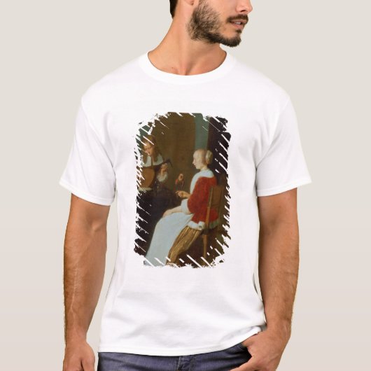 ルートプレーヤーを持つインテリア Tシャツ (正面)