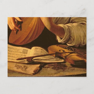 ルートプレーヤー、c.1595 ポストカード