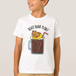 ルートベアフロート ルートビールの面白いダジャレ Tシャツ