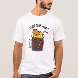 ルートベアーフロートおもしろいルートビールプン Tシャツ