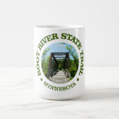 ルートリバー州トレイル(サイクリングc) コーヒーマグカップ (中央)