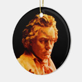 ルートヴィヒの胸像 セラミックオーナメント (左)