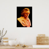 ルートヴィヒの胸像 ポスター (キッチン)