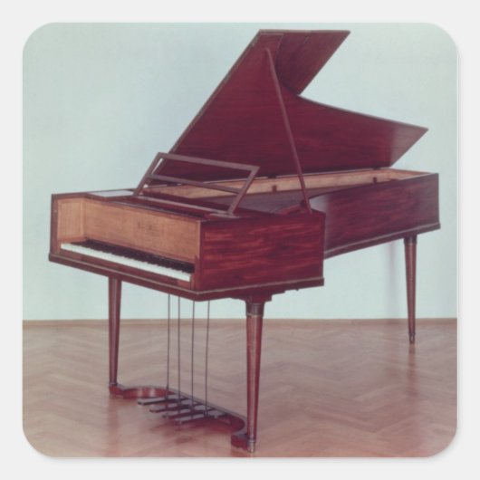 ルートヴィヒ・ヴァン・ベートーベンに属するハープシコード スクエアシール (正面)