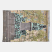 ルートヴィヒ・ヴァン・ベートーベン像 キッチンタオル (横)