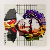 ルートヴィヒ・ヴァン・ベートーベン鮮やかユニーク ジグソーパズル (横)