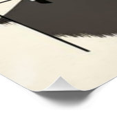 ルートヴィヒ・ヴァン・ベートーベン鮮やかユニーク ポスター (コーナー)