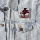 ルートヴィヒ・ヴァン・ベートーヴェンに属するハープシコード 缶バッジ (インサイチュ)