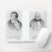 ルートヴィヒ・ヴァン・ベートーヴェン及びFrancoisアントワーヌHabeneck マウスパッド (マウス)