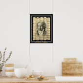 ルートヴィヒ・ヴァン・ベートーヴェン転が~シクラシカルート・ミュージック~ ポスター (キッチン)