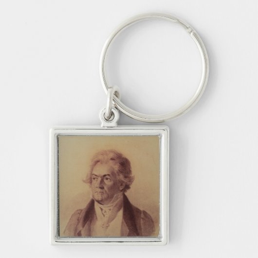 ルートヴィヒ・ヴァン・ベートーヴェン1824年 キーホルダー (正面)